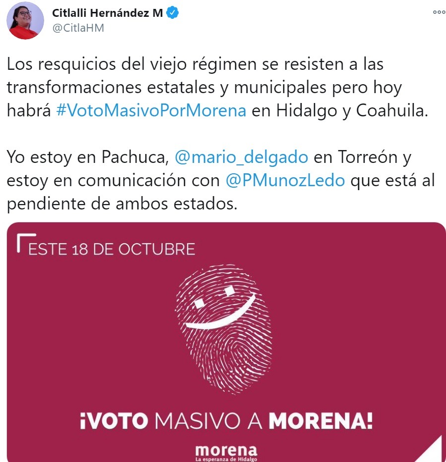 Citallia promover Morena