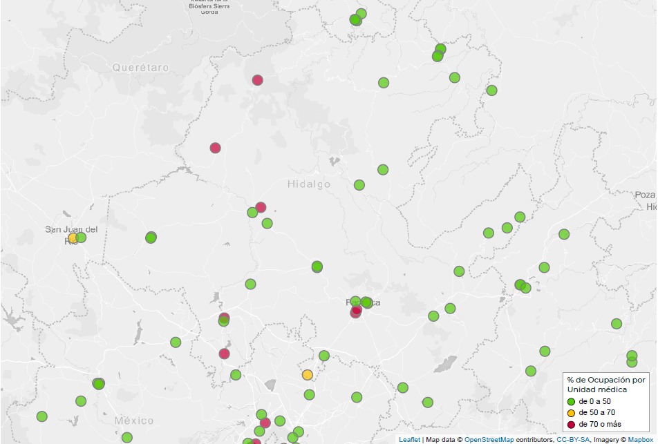 Hospitales de Hidalgo