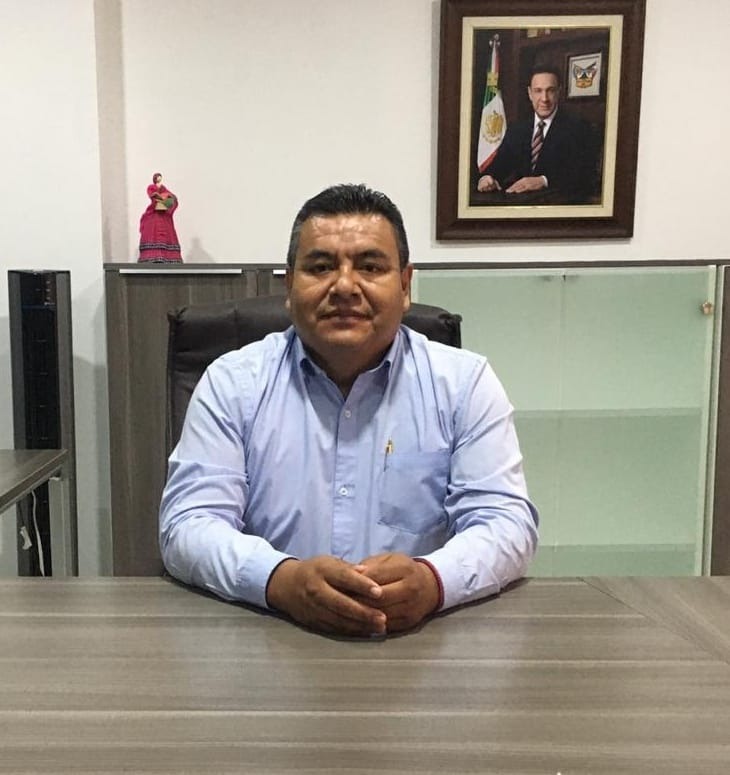 Víctor Daniel Cerón Cervantes, expresidente del Concejo Municipal Interino de San Agustín Tlaxiaca
