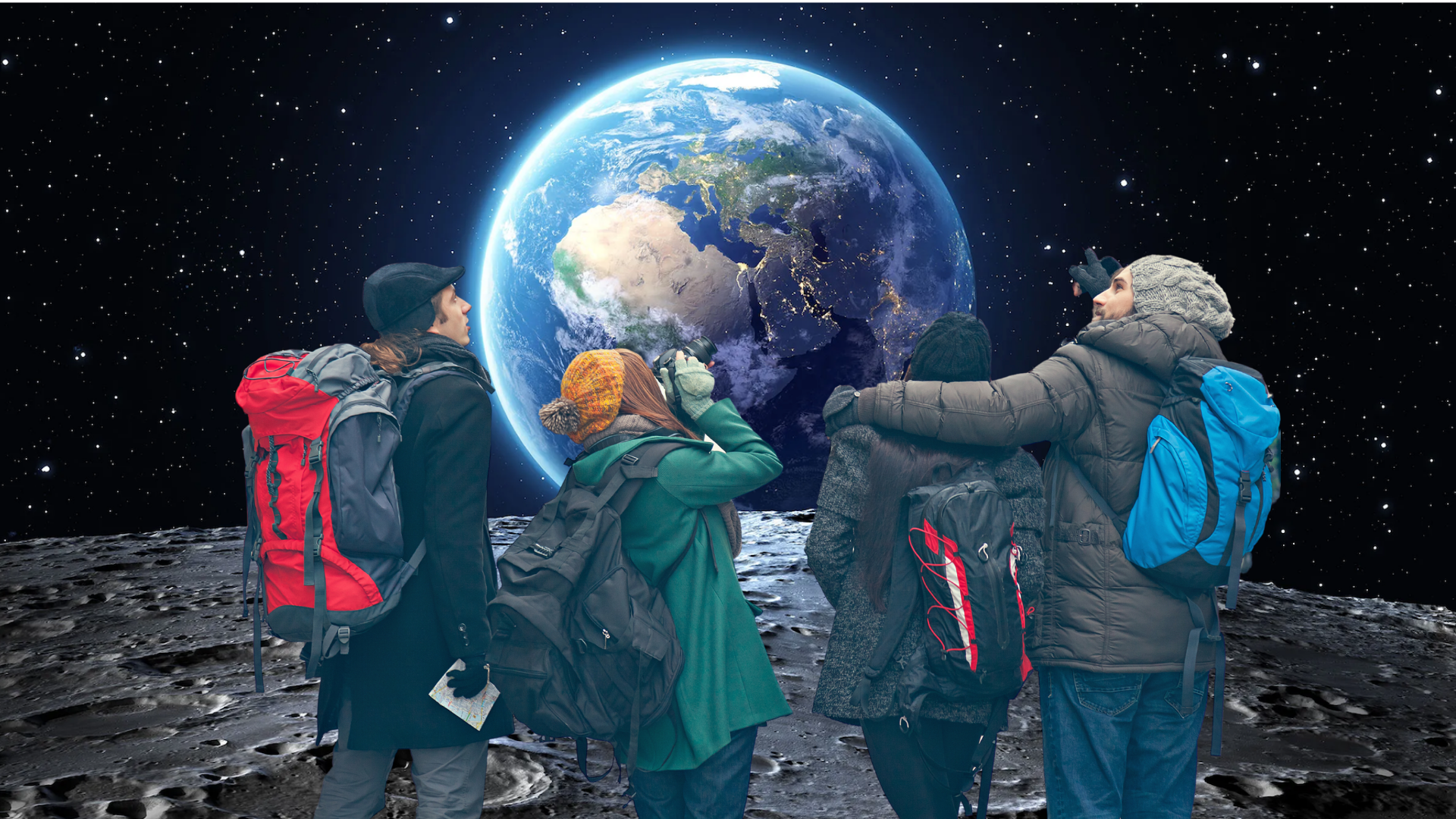 Turista en el espacio