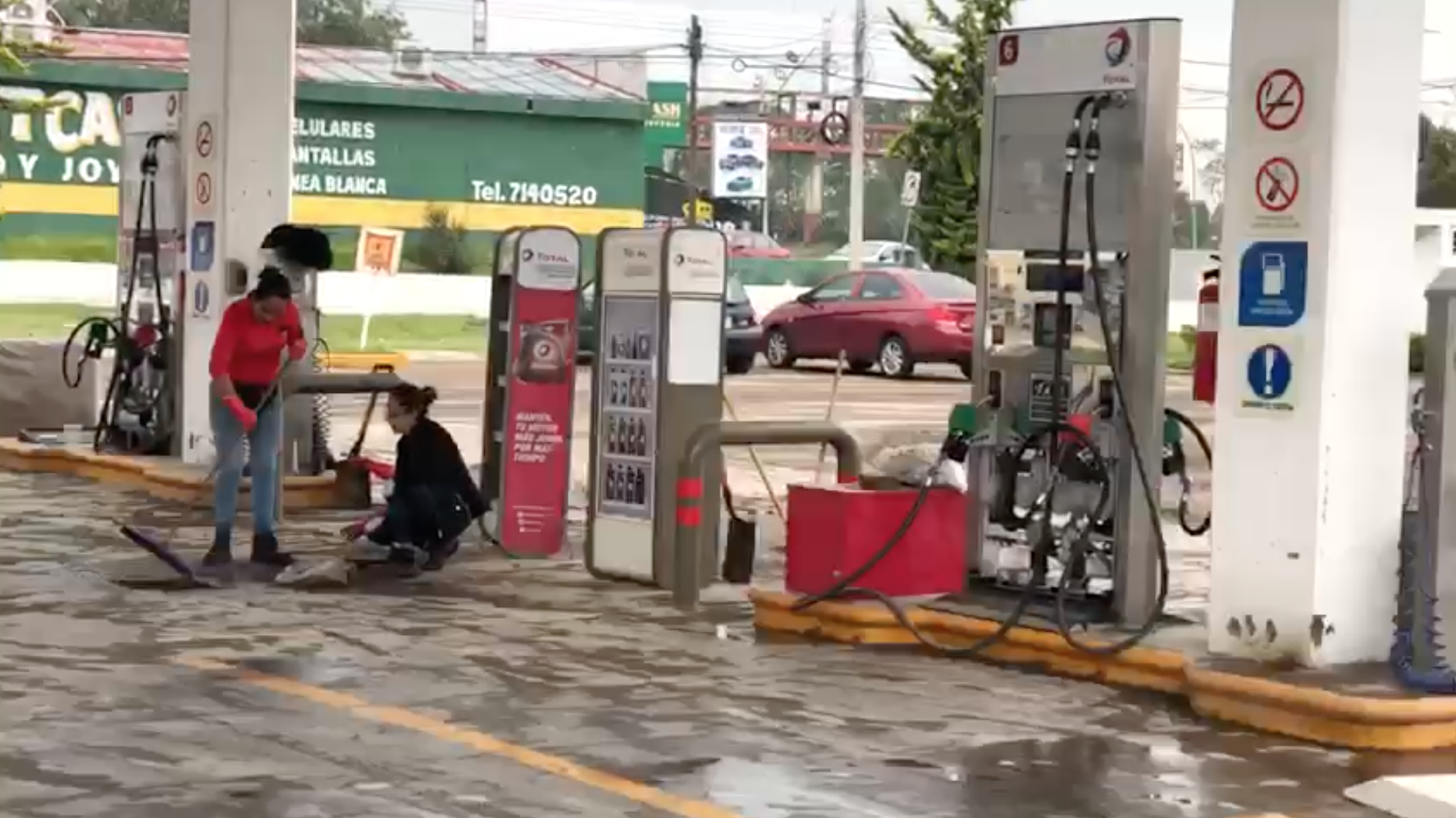 Pérdidas gasolinera