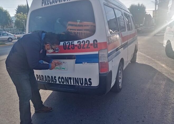 Choferes combis