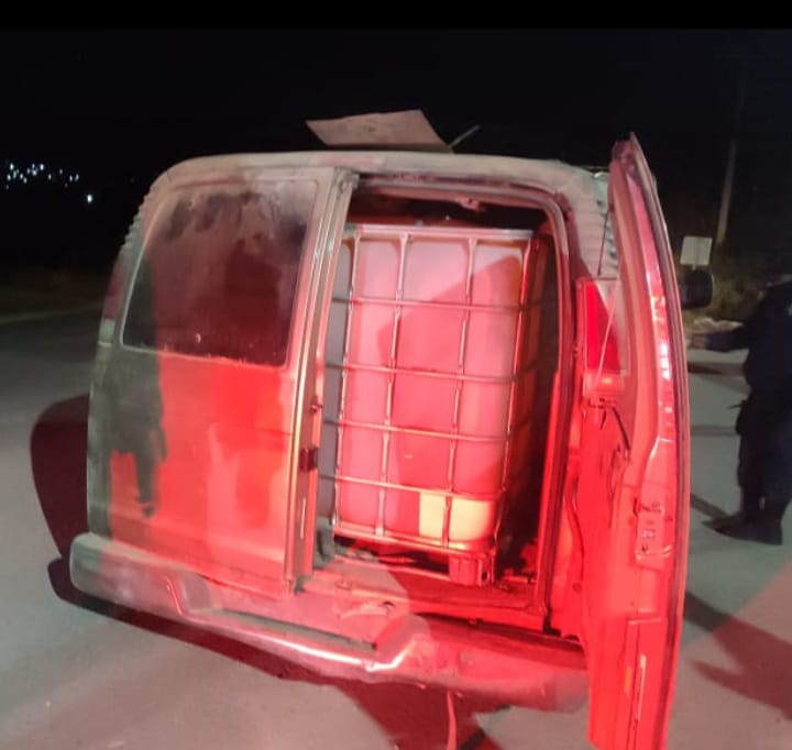 ajacuba huachicoleo camioneta recuperada