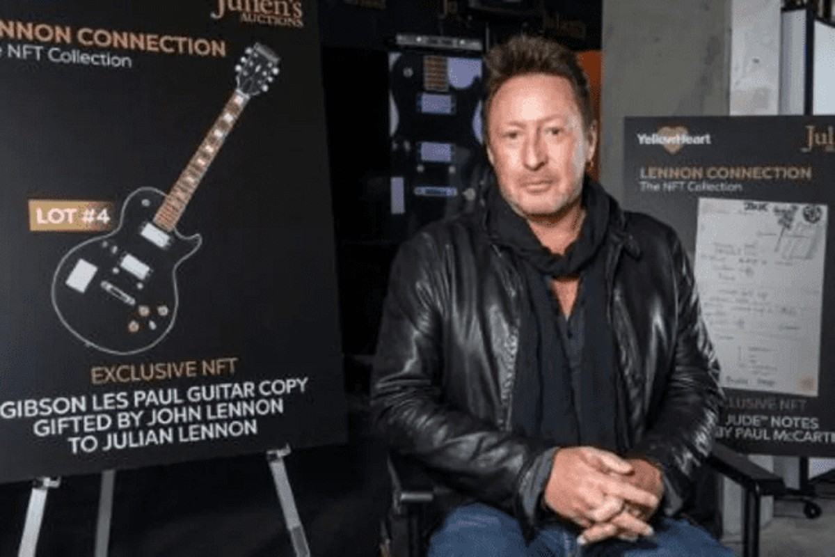beatles-subasta-nft-articulos-julian-lennon