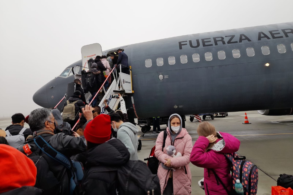 ucrania-avion-refugiados-mexico-fuerza-aerea-mexicana-rumania