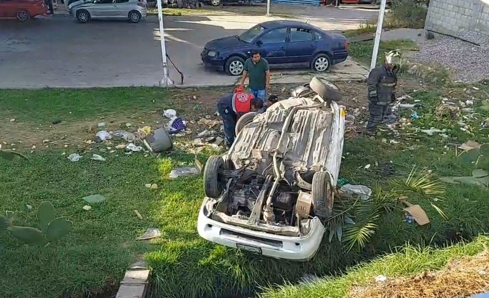 accidente taxi carretera tula refinería