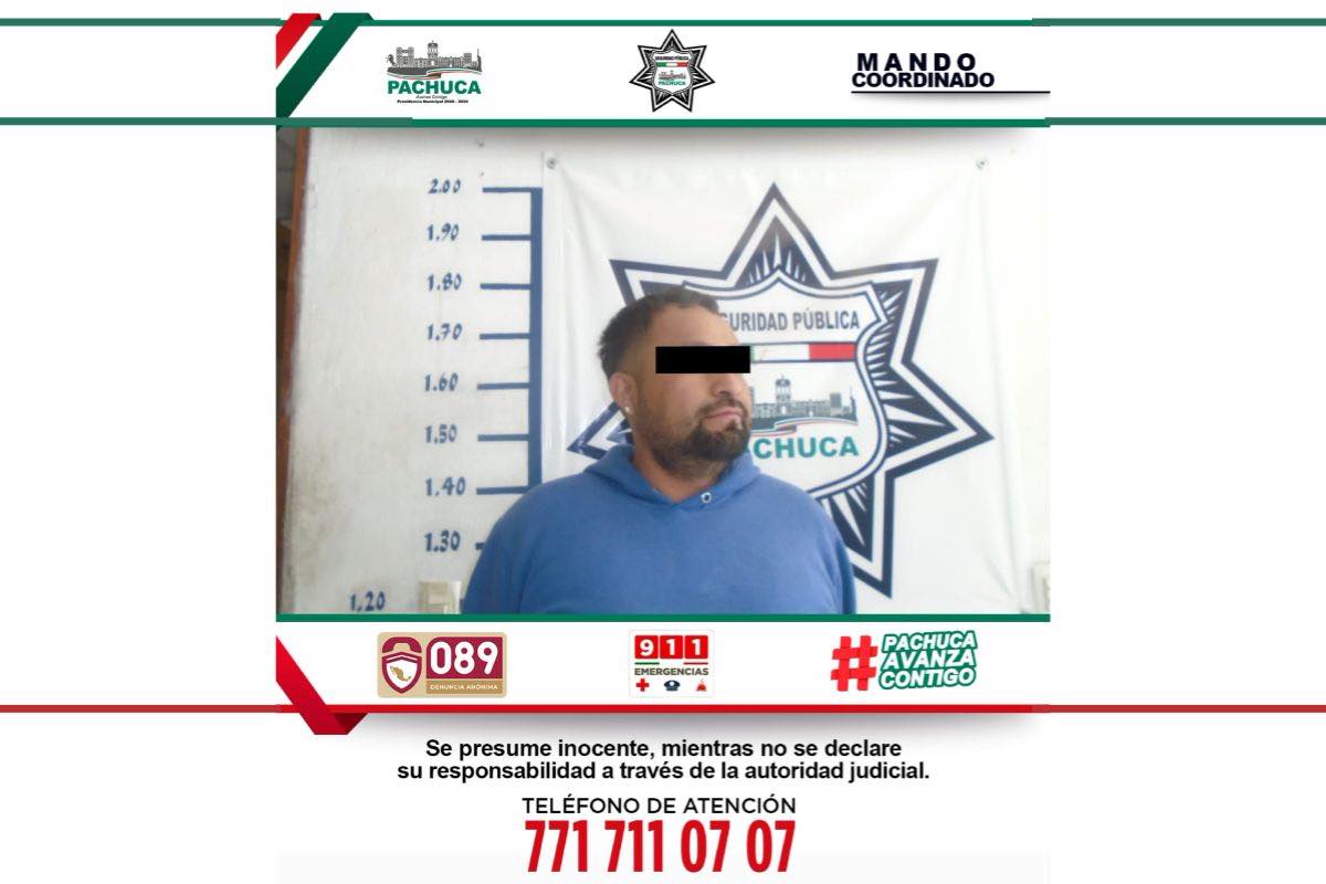 policias-pachuca-detienen-personas-arma-cartuchos